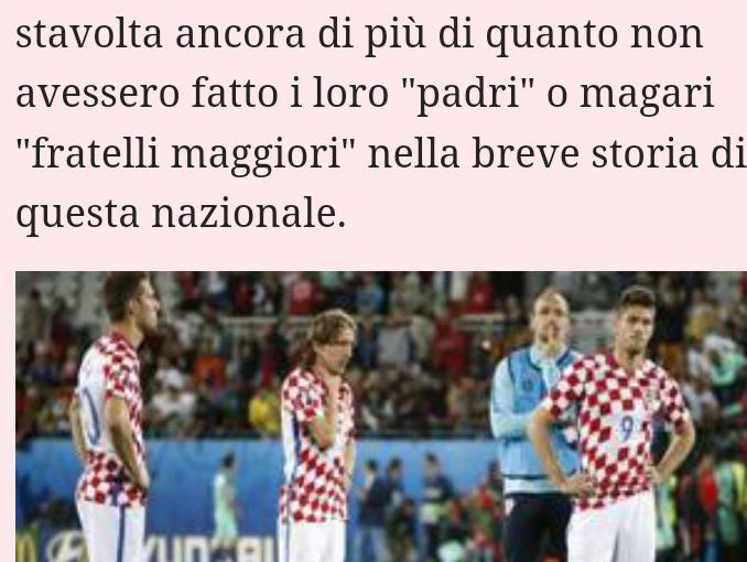 Eine goldene Generation steht wieder mit leeren Händen da: die Tragödie Kroatiens bei der EM 2016
